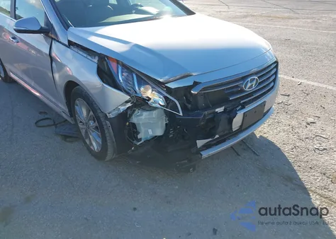 2015 Hyundai Sonata Limited z USA, uszkodzony, nr VIN 5NPE34AF8FH244241